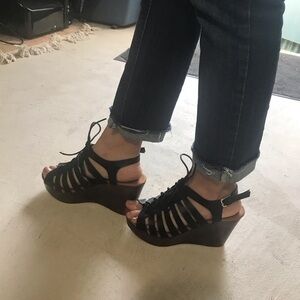 Top Moda Wedge shoes Size 7